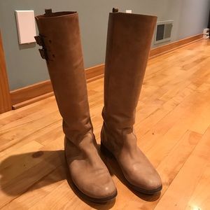 J.Crew Leather Tall Boots